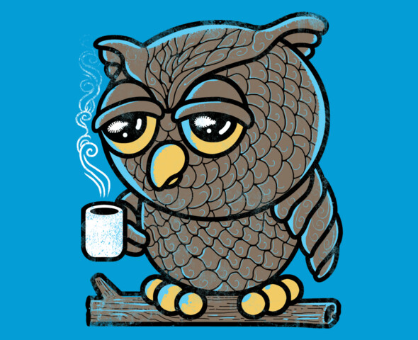 Owl want Coffee Shirt