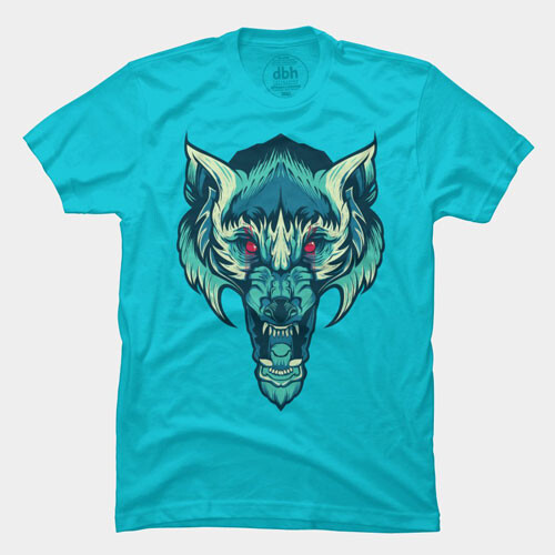 wolfgami origami wolf wolves moon howl tshirt tee graphic
