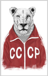lion t shirt tee russia russian jacket clothes pencil drawing sketch black and white