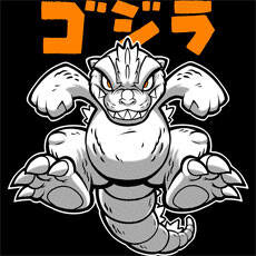 little g squeedgemonster cartoon comic vector dino dinosaur japanese kaiju mosnter tshirt tee tank top sweatshirt crew