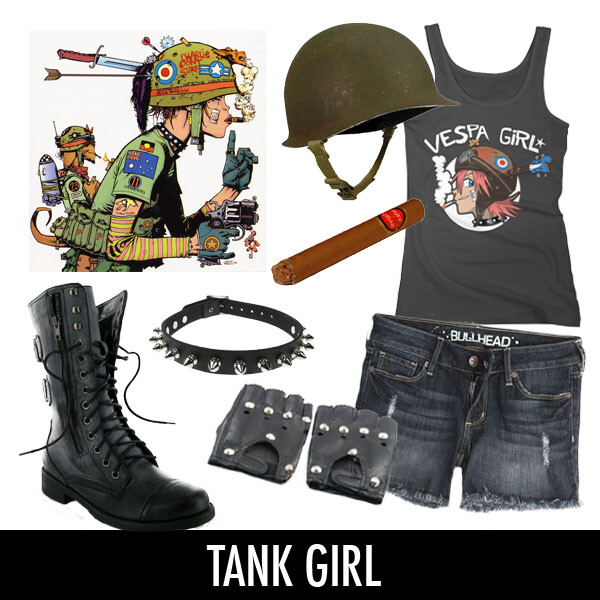 british comic book tank girl character costume punk counterculture