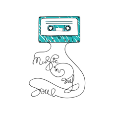 music is my soul cassette tape tshirt sweatshirt tank top 