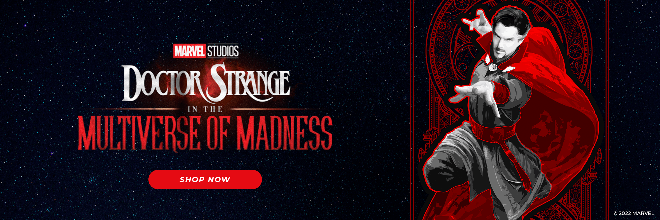 Marvel Studios Doctor Strange in the Multiverse of madness. Shop now. Doctor Strange on starry backg