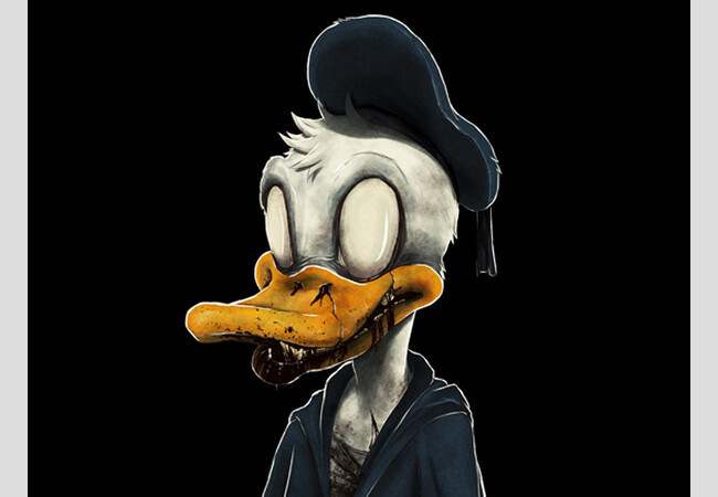 Zombie Donald Duck