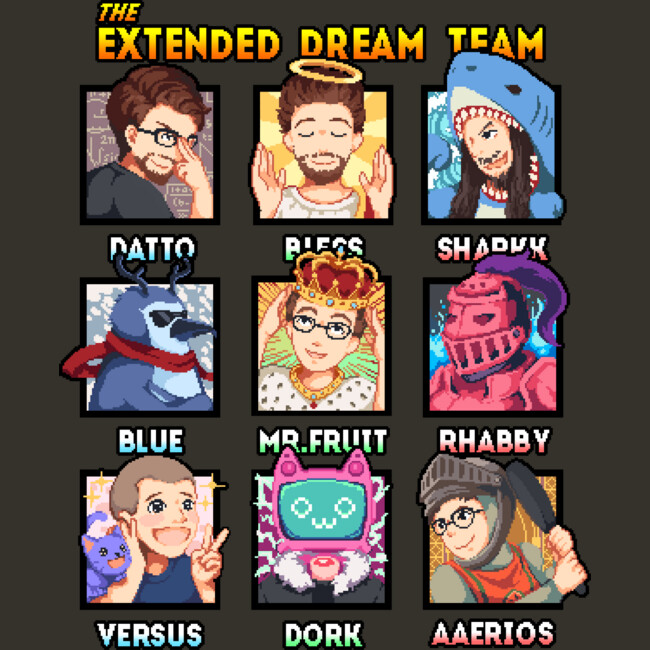 The Extended Dream Team Mr Fruit T Shirt By Mrfruit