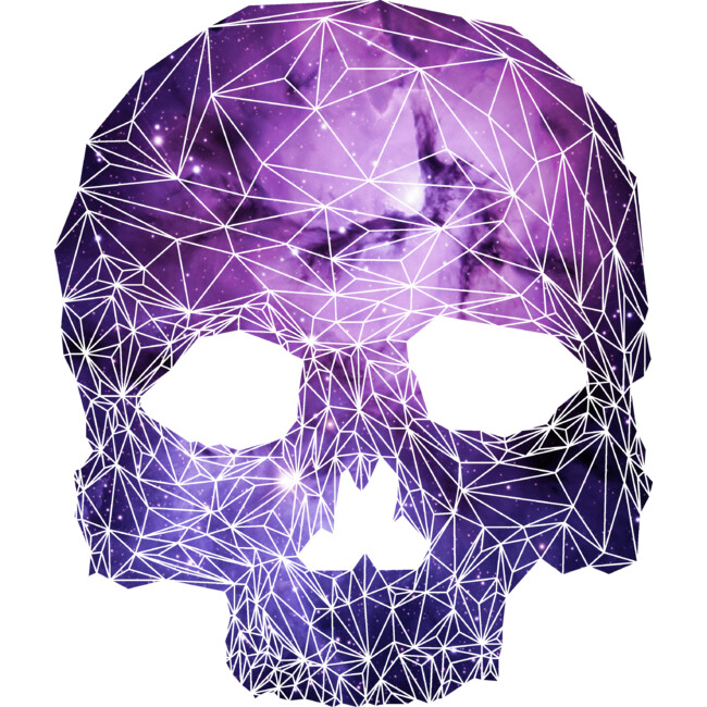 Skull [Galaxy] Sticker By Msp821 Design By Humans