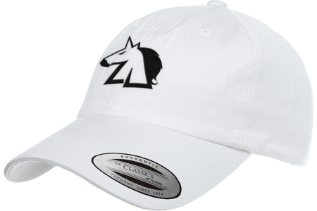 ZombiUnicorn White Dad Hat