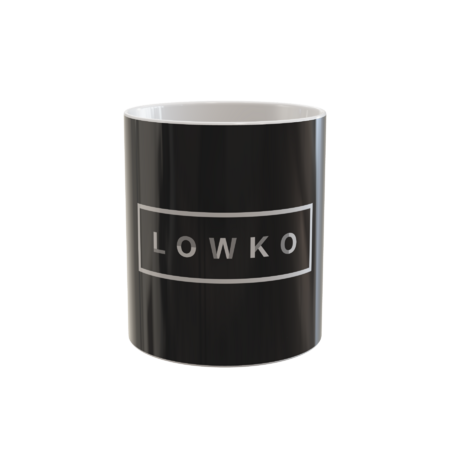 LowkoTV Logo Black Mug