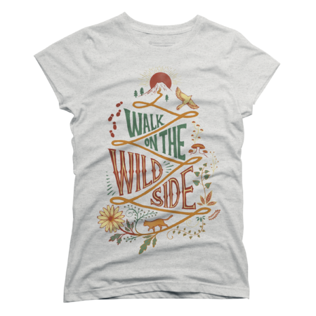 take a walk on the wild side t shirt