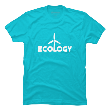 Ecology. Wind turbine.