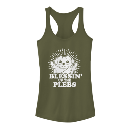ANGRYPUG Blessin Up The Plebs Tank Top
