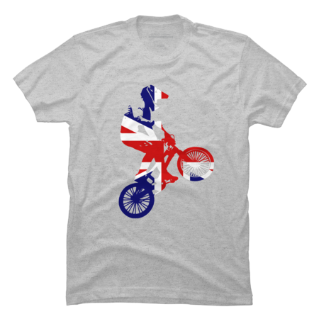 England World BMX racing flag tees