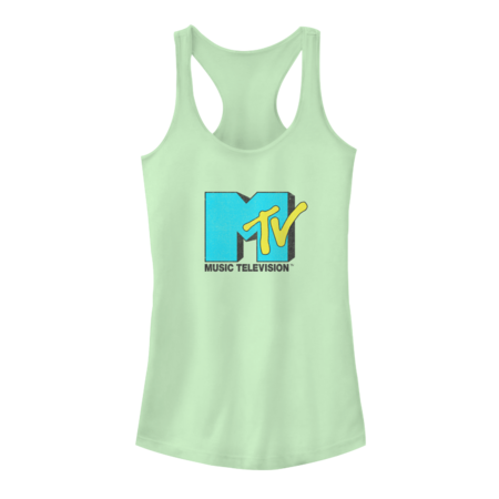 MTV Blue And Yellow Logo