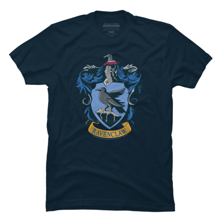 Blue And Gold Ravenclaw Crest