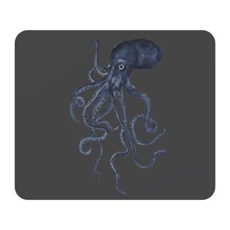 Dark Blue Octopus
