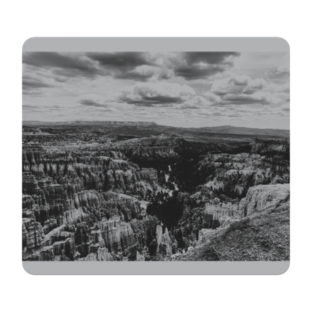 Bryce Canyon National Park Black and White