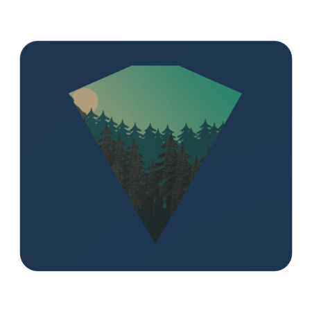 Pine Trees in a Diamond