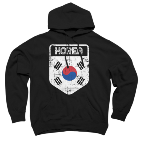 Korea Flag Jersey Style South Korean Team Fan Vintage Retro