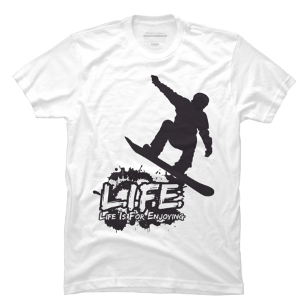 Life Is For Snowboarding (Black)