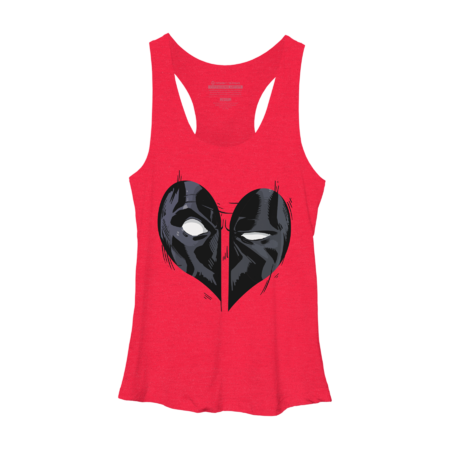 Deadpool Heart Mask