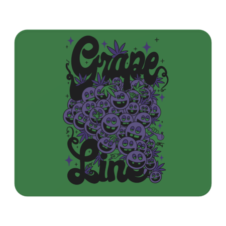 Grapeline Madd Grapes Mouse Pad