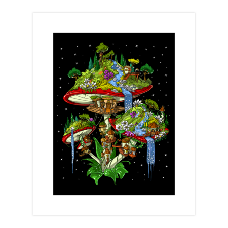 Magic Mushrooms Island