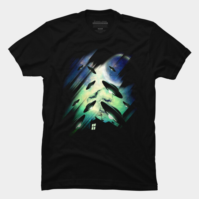 ufo strangers in the night shirt