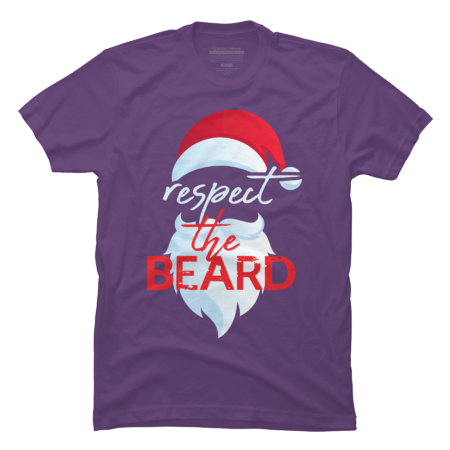 respect the beard santa claus funny christmas