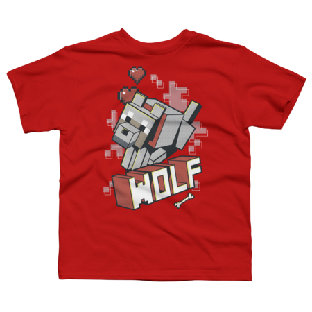 Minecraft Wolf Love