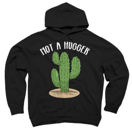Not A Hugger Tshirt Botanical Cactus Tee Introvert Succulent
