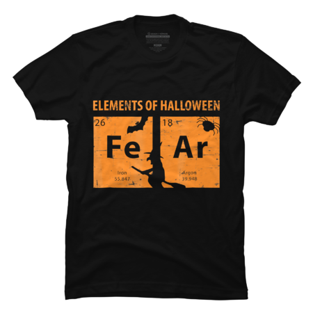 Elements Of Halloween Tee (FeAr) Periodically