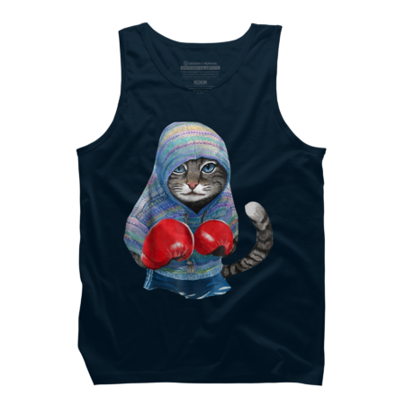Cat In Boxing Suit T-Shirt