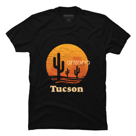 Tucson Arizona Retro Cactus