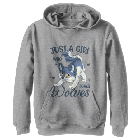 Just A Girl Who Loves Wolves Wolf Lover Women Gifts