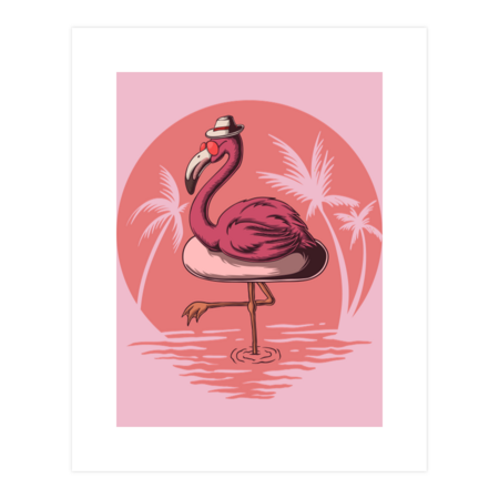 Flamingo Summer Vibes