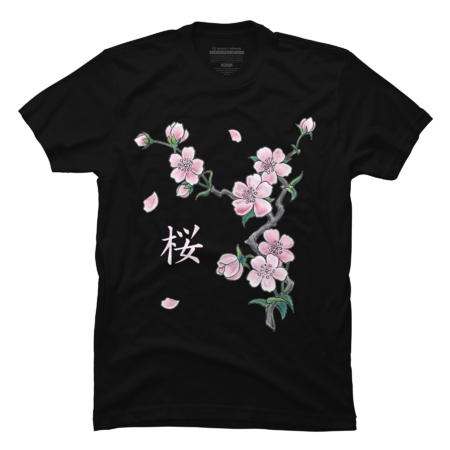 Sakura Cherry Blossom Japan Lover Japanese Kanji