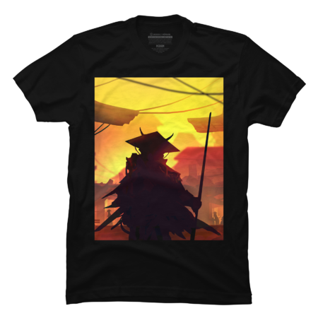 Anime Samurai Warrior 2 T-shirt & Accessories