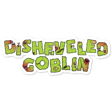 FantasyNews' Disheveled Goblin Sticker