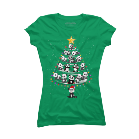Panda shirt- Panda Christmas Tree