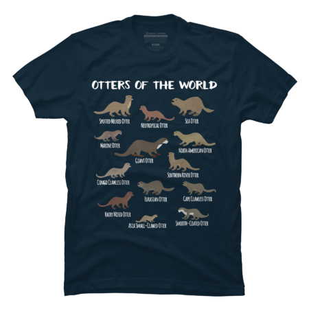 Otters Of The World Sea Otter