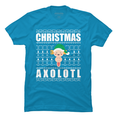 Christmas Axolotl Ugly Xmas Sweater