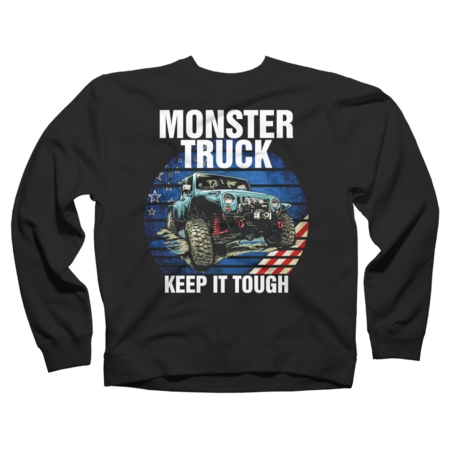 Monster Truck Keep It Tough Four-wheel steering Racing USA
