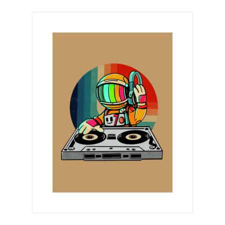 The Astronaut Retro DJ