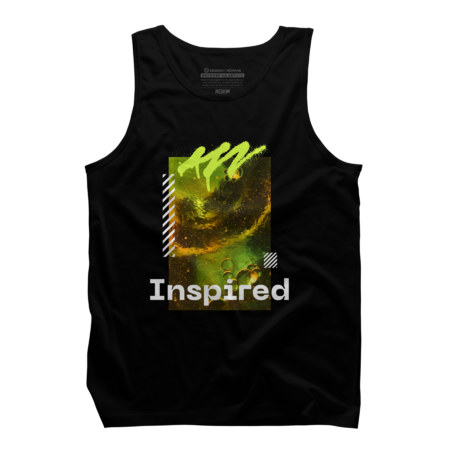 Green Abstract Liquid Streetwear T-Shirt