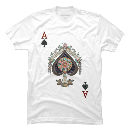 Playing Cards - Ace Of Spades, Digital Decoupage
