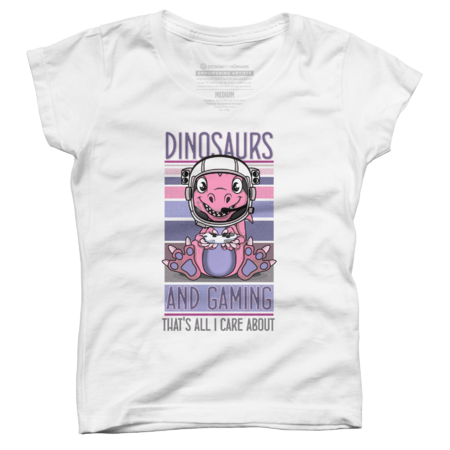 Dinosaurs and gaming pink
