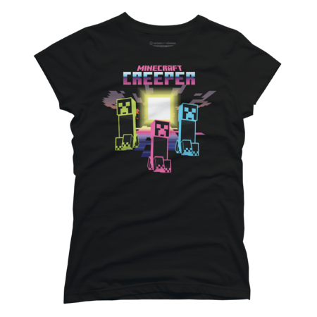 Minecraft Neon Creepers