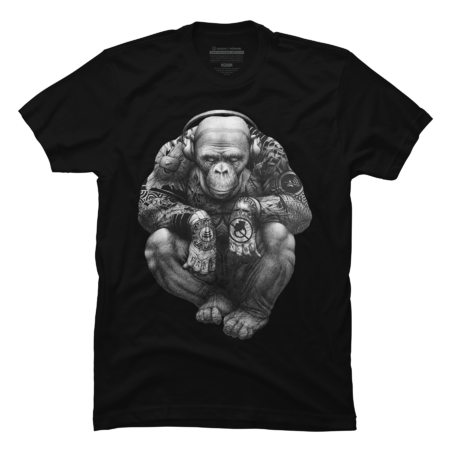 gorilla tattoo listen music