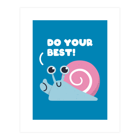Snail said "Do your best!" V2