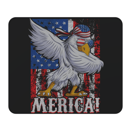 4th Of July Dabbing American Eagle